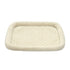 Pet Bed with Cushioning for Comfort in Crate Pet Products Machine Washable  Pet Bed,  winter warm cat bed（Rice white small size 35 * 40CM）