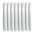 8-Pack 12.6 inch Steam Table Adapter Bars – Durable Divider Rods for Hotel Pan Configuration, Fits Full or Fractional Size Pans, Commercial Kitchen Use