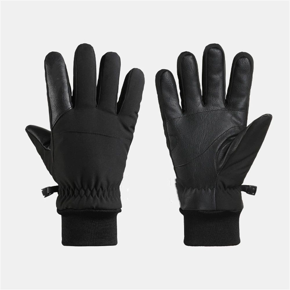 Ski Gloves, Snow Gloves for Cold Weather Thinsulate Winter Gloves for Men Women, Warm Anti-Slip Touchscreen for Skiing Snowboarding Outdoor Activities（L）