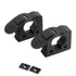2Pcs Shovel Mount, Rubber Clamp Grip for 3-4cm Diameter Tools and Equipment Used on Off-road vehicle, Pickup Trucks, Utility Trailers