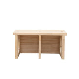 Wooden Hamsters 2-Chamber Hideout-Tunnel Multi Chamber Exploring Toy Rat Exploring Tunnel Toy for Mice Guinea Pig Hedgehog Squirrel （Small）