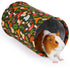 Guinea Pig Tunnel Washable Guinea Pigs Hideout Portable Rabbit Tunnels Soft Ferret Tunnel for Playing Resting Guinea Pig Accessories for Hedgehogs, Hamster, Mushrooms