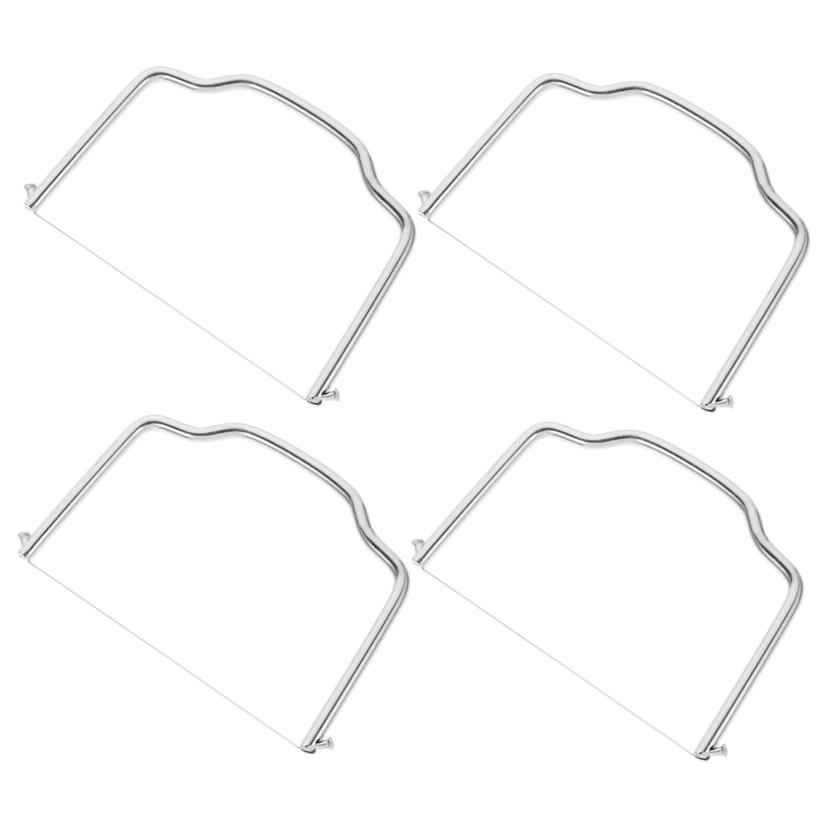 4pcs Stainless Steel Cheese Slicer Wire Cutters Block Cheese Slicer Easy to Use  multi-purpose butter knife cheese slicer