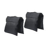 Photography stand weight bag, weight support device, used to prevent camping and travel -2 pieces (black)