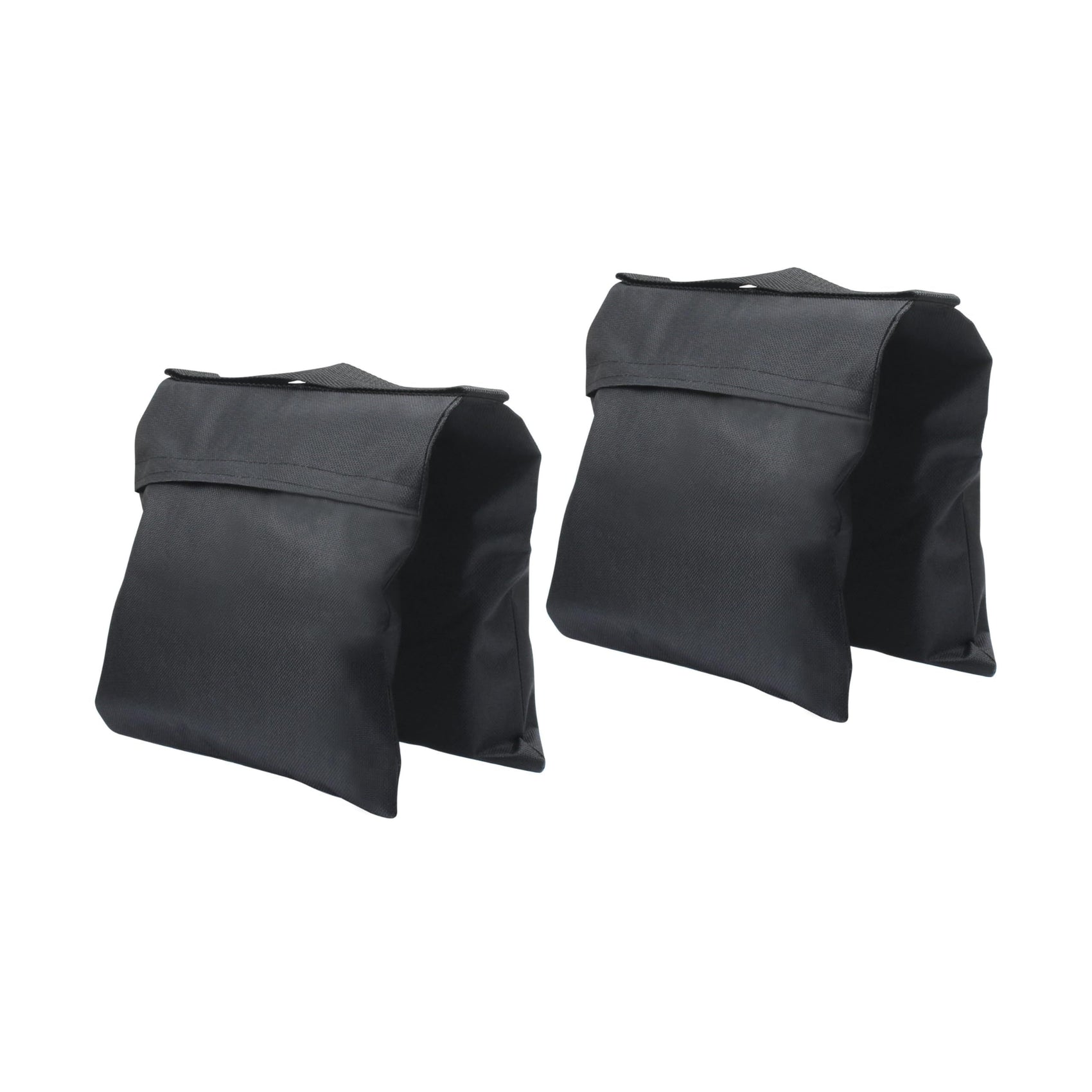 Photography stand weight bag, weight support device, used to prevent camping and travel -2 pieces (black)