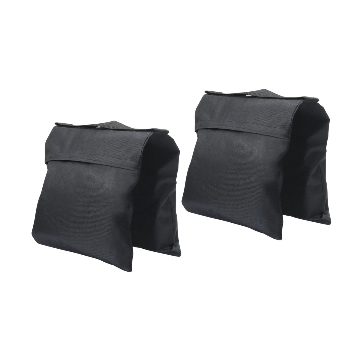 Photography stand weight bag, weight support device, used to prevent camping and travel -2 pieces (black)