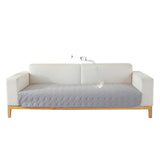 Waterproof Dog Bed Cover Pet Blanket with Anti-Slip Back for Furniture Bed Couch for Most Cats Dogs,Pets（30x53in light gray）