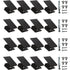 Hurricane Window Board-Up Clips Universal and Reusable Hurricane Storm Plywood Clips for Windows with Door Handles and Screws 1/2 inch 16 Pack (1/2")