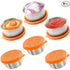 12x1.6 Oz Salad Dressing Containers With Lids, Small Leakproof Reusable Stainless Steel Salad Dressing Container To Go For Lunch Boxes,Sauce containers, Picnics,Travel Meal Prep And Kitchen Storage.