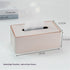 Fashion Leather Tissue Box Holder,Rectangular Tissue Box Cover for Bathroom Dresser Night Stand,Napkin Box Drawer Paper Dispenser,Home Office car Tissue Holder with Magnetic Bottom (Beige)