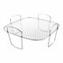 8 Inch Square Air Fryer Rack, Stainless Steel Dehydrator Rack, Square Air Fryer Accessories Stainless Steel Cooking Dehydrator Rack Toast Rack, Air Fryer Accessories,