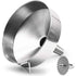Super Large Stainless Steel Large Funnel with Detachable Strainer/Filter for Cooking Oil and Transmission Liquid and Powder, Food Grade Metal Kitchen Funnels