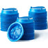 60 Pack Barf Bags Disposable, Portable  Bags, 1000ml High Density Blue, Leak Resistant Perfect for Morning Sickness, Kids, Adults, Pregnant Women, Taxis Drivers, Car Motion Sickness