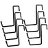 Large Vinyl Coated Heavy Duty Garage Storage Utility Hanging Hooks (6 Pack) - Rafter Hanger Hooks for Bicycle, Ladder, Fence, Pool Cover, Sport Equipment & More