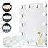 14 Bulb Vanity Lights for Mirror, Plug-in Power Adapter & Touch Dimmer, 3000-7000 K, (Mirror Not Included)