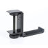 New Foldable Headphone Stand Hanger Holder Aluminum Headset Soundbar Stand Clamp Hook Under Desk Space Save Mount, Universal Fit Gaming Headphones, Black