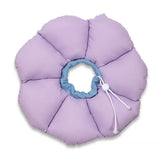 Cat Cone Collar,Cute Waterproof Cat Recovery Collar,Anti-Bite Lick Wound Healing Safety Elizabethan e Collar for Cats,Purple Flower All-Season Style…
