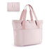 Tote Bag for Women, Foldable Tote Bag With Zipper Travel Large Shoulder Bag Handbag for Work-12.6*19.2*6&