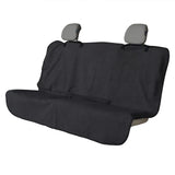 Back Seat Cover for Car Trucks Van SUV,Waterproof Rear Bench Towel Seat Covers for Dogs and Kids,Automotive Backseat Protector (Black)