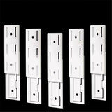 24 Pack Self Adhesive Power Strip Holder, Power Strip Holder Desktop Mobile Punch Free Socket Holder, Desktop Socket Fixer for Kitchen Home Office and Cable Management(White)