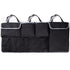 Trunk Hanging Organizer, Backseat Bag, Car Interior Accessories with 4 Pockets & 2 Mesh Pouches for Groceries, Will Provide More Storage Trunk Space for SUV, Jeep, MPVs