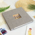 Photo Album Self Adhesive Scrapbook Album for  Pictures,40 Pages Linen Cover with Display Window DIY Photo Book,Ideal Gifts for Family Travel Wedding Baby