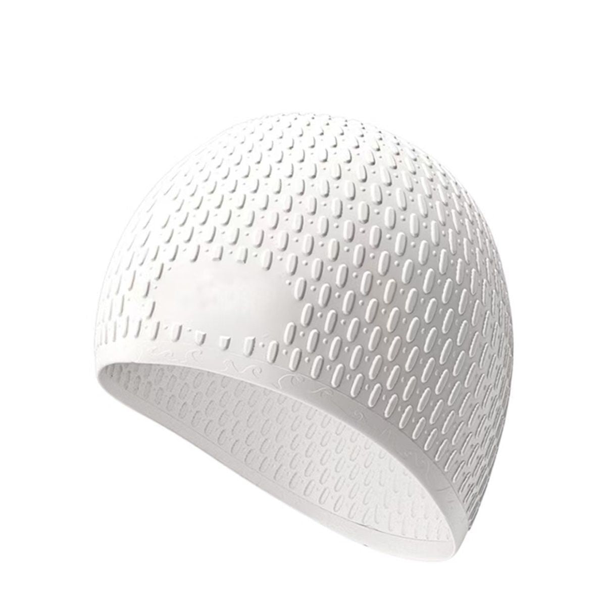 2pcs Silicone Swim Cap,Comfortable Bathing Cap Ideal for Curly Short Medium Long Hair, Swimming Cap for Women and Men, Shower Caps Keep Hairstyle Unchanged…