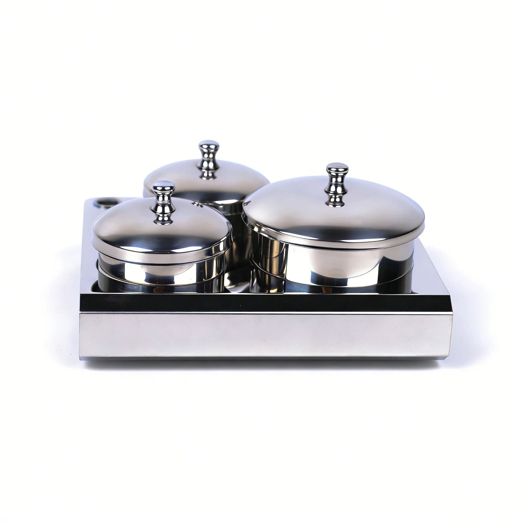 3 Pieces Nail Art Equipment Cup Bowls Stainless Steel Acrylic Liquid Powder Cup Stainless Steel Nail Powder Holder Container with Lids for Nail Art Tools