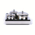 3 Pieces Nail Art Equipment Cup Bowls Stainless Steel Acrylic Liquid Powder Cup Stainless Steel Nail Powder Holder Container with Lids for Nail Art Tools