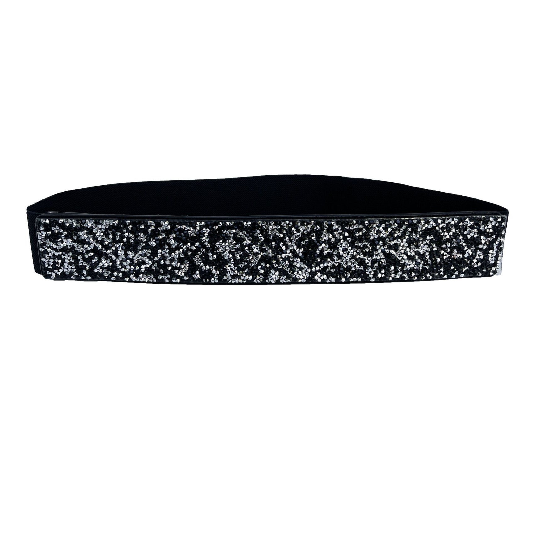 Rhinestone Waistband Elastic Belt Crystal Wedding Sashes Belts Bling Wide Waist Belt Elegant Dress Belts