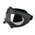 Large Dog Goggles, Windproof Snowproof Anti-UV Dog Sunglasses for Medium to Large Breed Eye Protection, Soft Frame with Adjustable Straps, Black