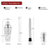 Cocktail Shaker Set, 14 oz Glass Mixing Cup with Measurements, Stainless Steel Martini Mixer, Muddler, Jigger, Spoon, 4 Piece Bar Tool Kit