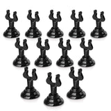 Ring-Clip Number Holder/Number Stand/Place Card Holder, Set of 12, 1.5-Inch, Black for Photos, Food Signs, Memo Notes