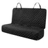 Active Pets Black Car Rear Seat Cover for Dogs, Durable Waterproof & Scratch Resistant Vehicle Backseat Protector, Nonslip Dog Accessory & Pet Protection for Back Seats, Machine Washable
