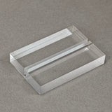 20 Pack Acrylic Sign Holders, Clear Acrylic Sign Stand,Acrylic Table Number Holder for Wedding Table Number/Sign/Car