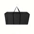 Hay Bale Storage Bag- Horse Hay Bag Black Heavy Duty for Horse Goats Storage Container Feeding Supplies for Feed Trailer,110*40*60cm
