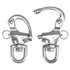Quick Release Snap Shackle - 316 Stainless Steel Swivel Eye Snap Shackle Quick Release Clip for Sailing, Rigging, Anchor, Chain,(70)