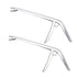 2pcs Stainless Steel Unhooking Device Fish Clamp Clip Catch Fishing Hook Remover Plier Tool Tackle for Fishing Trailer