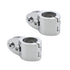 2pcs Top Jaw Slides with Quick Release Pin  Round Tubing, Top Hardware, 316 Stainless Steel Marine Hardware Pair （22mm）