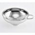 Stainless Steel Canning Funnel with Handle for Wide and Regular Jars & Canning Jars, Wide-Mouth Funnels for Transferring Liquid and Dry Ingredients, Fluid, Oil, Powder, Beans & Jams（small size）
