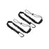 2 safety ropes for high-altitude work tools to prevent falling, 80cm-90cm safety rope, (black climbing buckle)
