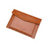 1 Piece PU Leather Envelope File Folders A4 Paper Document Filing Envelope Document Organizer Leather Portfolio Folder Holder (Brown)
