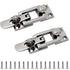 2pcs Heavy Duty 316 Stainless Steel Anti-Rattle Lockable Hold Down CLAMP Stainless Steel Lockable Latches（Including screws）