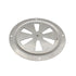 316 Grade Polished Stainless Steel  5inch Cabin Ventilation Plate Round Louver Vent Cover Butterfly Air Vent  with Side Knob for Marine Yacht