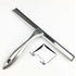 All-Purpose Shower Squeegee for Shower Doors, Bathroom, Window and Car Glass - Stainless Steel, （Scraper+Square Adhesive Hook）