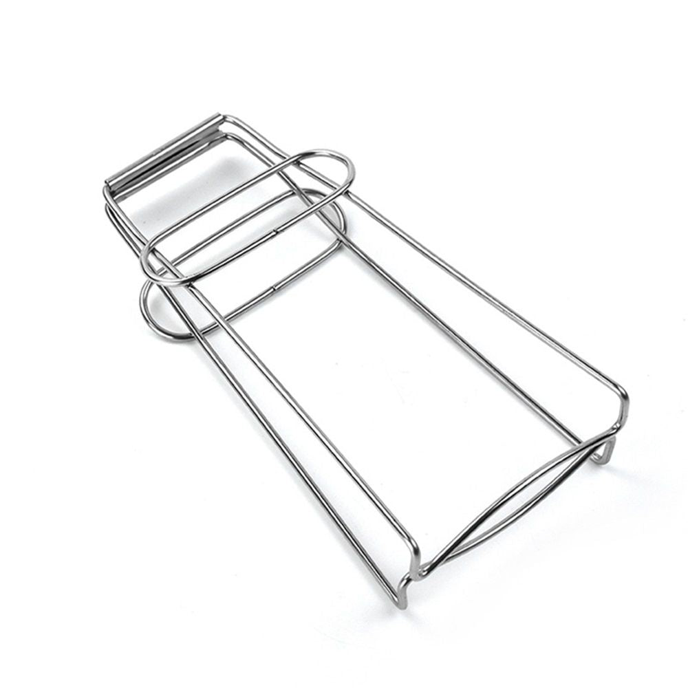 302 Stainless Steel Hot Plate Gripper Tongs Foldable Kitchen Pot Holder Clamp for Safe Hot Dish and Bowl Handling Steaming Clips for Home and Restaurant Use（small size）