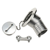 New Casting 1-1/2"(38mm) Boat Deck Fill/Filler with Key Cap Marine 316 Stainless Steel Hardware for Boat Yacht Caravan (Universal)