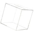 Clear Piggy Bank for Adults, Clear Acrylic, Money Tip Change Box to Help Budget and Save, Unopenable Savings Coin Money Jar Box for Adults(Square small size 12 * 12cm)