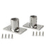 2pcs Boat Hand Rail Fitting,316 Stainless Steel Rectangular90 Degree Boat Hand Rail Base and Screws（7/8寸（22mm)）