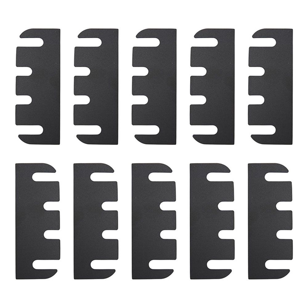 10 Pack Door Hinge Shims for Door Hinge Repair Kit, 0.030 Inch Thickness, 4 Inch Hinge Shims Hardware Door Hinge Shims